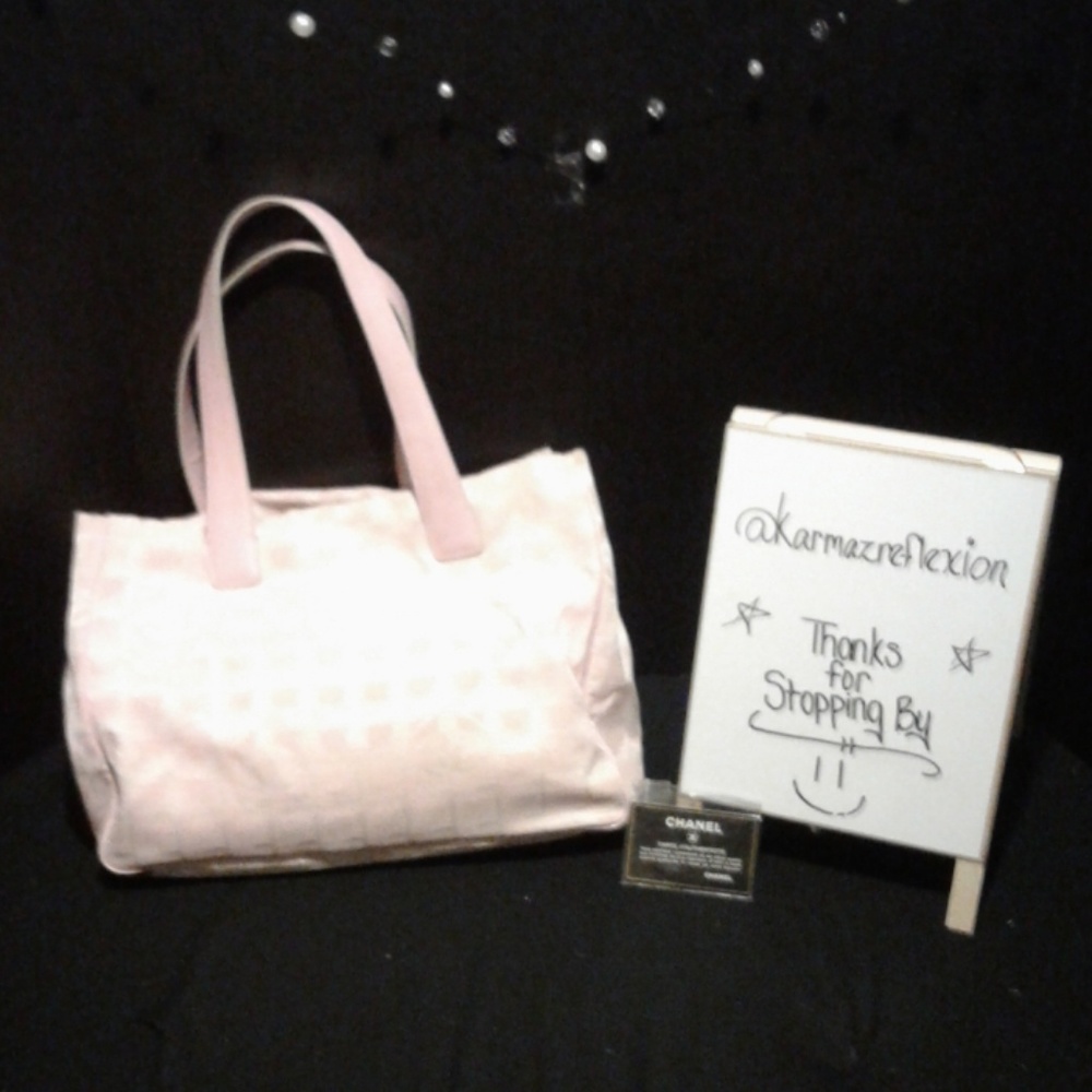 CHANEL Jacquard Bag Light Pink NWOT